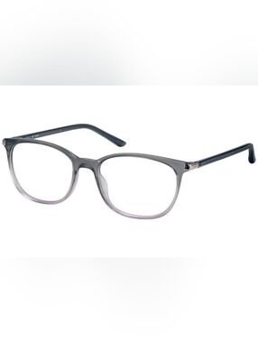 ELLE Women's Gray Ombre Rectangle Eyeglass Frames EL13473 53▪17-140 mm